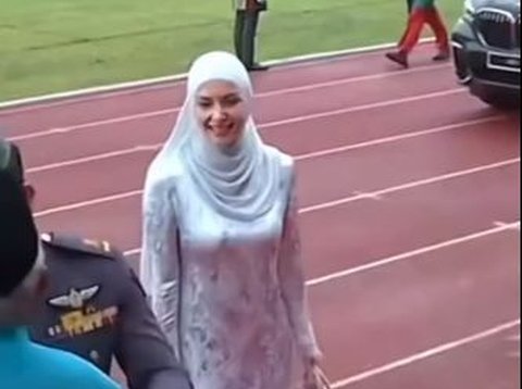 Cantiknya Anisha Rosnah Istri Pangeran Mateen Dampingi Suami di Acara Kenegaraan, Benar-benar Wanita Idaman