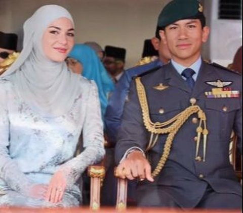 Cantiknya Anisha Rosnah Istri Pangeran Mateen Dampingi Suami di Acara Kenegaraan, Benar-benar Wanita Idaman