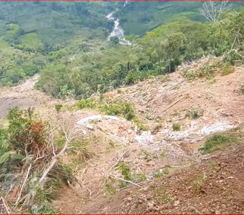 Potret Lokasi Bencana Longsor di Pagentan Banjarnegara, 10 Rumah Habis Tak Bersisa