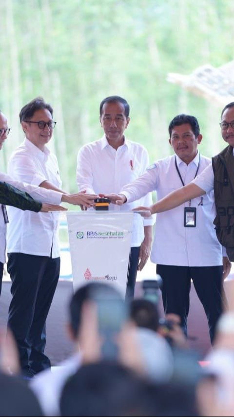 Hadirkan Layanan JKN di IKN, Presiden Groundbreaking Kantor BPJS Kesehatan