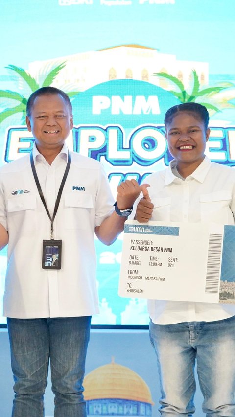 Insan PNM Berprestasi Dapat Apresiasi Pergi Wisata Religi Ke Yerusalem