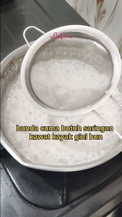 Gunakan Saringan Kawat