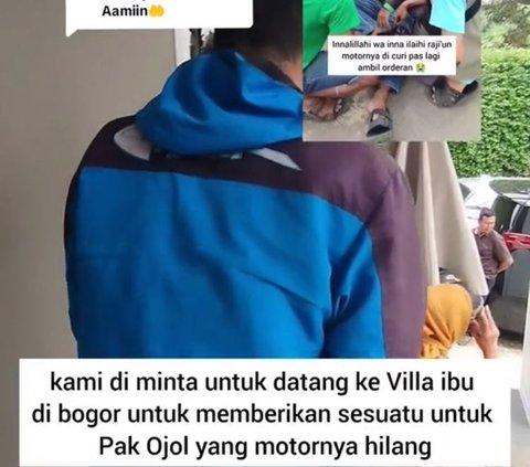 Masih Ingat Driver Ojol yang Motornya Hilang dan Istrinya Meninggal? Kini Dapat Motor Baru dari Orang Baik