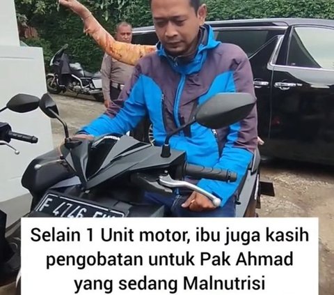 Masih Ingat Driver Ojol yang Motornya Hilang dan Istrinya Meninggal? Kini Dapat Motor Baru dari Orang Baik