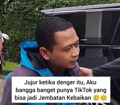 Masih Ingat Driver Ojol yang Motornya Hilang dan Istrinya Meninggal? Kini Dapat Motor Baru dari Orang Baik