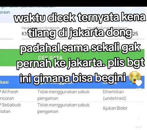 Jadi Trauma Beli Mobil Pelat B, Tak Pernah Dibawa Keluar Kota Tapi ...