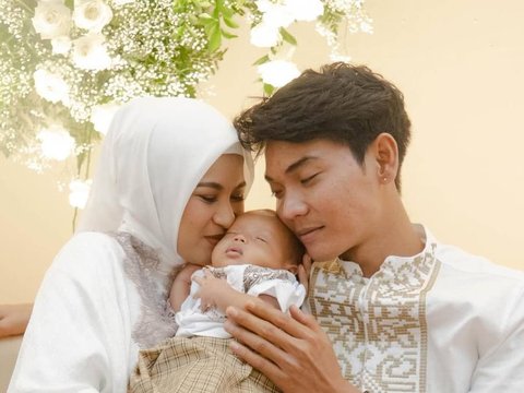 Potret Bahagia Tri Suaka & Nabila Maharani di Momen Aqiqah Baby Garuda, Dihadiri Keluarga Besar