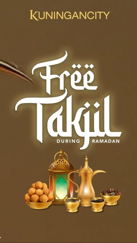 1. Free Takjil Setiap Hari