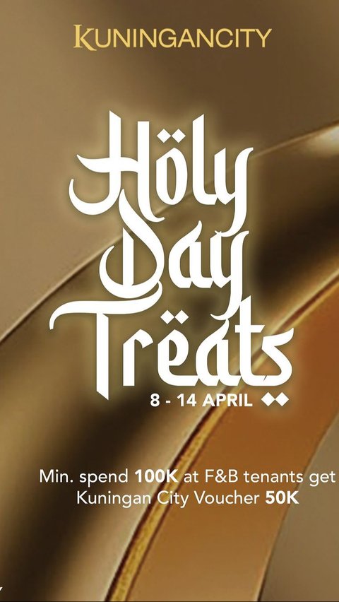 8. Promo Spesial Setiap Hari dengan Holy Day Treats