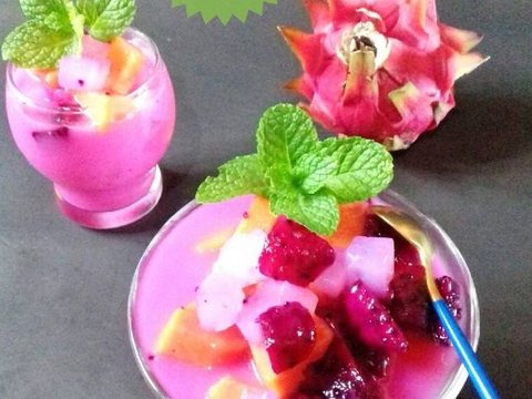 Resep Es Campur Nata de Coco