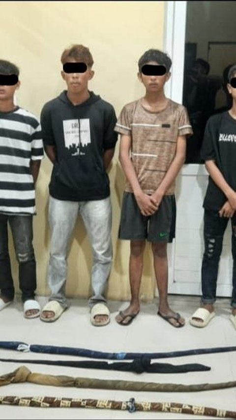 Sering Berulah, Geng Remaja di Aceh Besar Ini Disanksi Sebulan Tadarus Alquran di Kantor Polisi