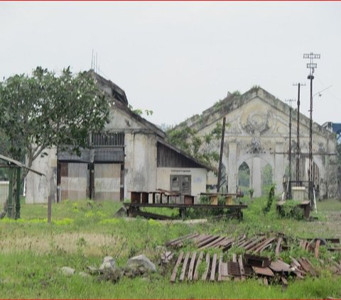 Melihat Keunikan Stasiun Gundih di Grobogan, Bangunan Klasik Bergaya Arsitektur Indische Empire