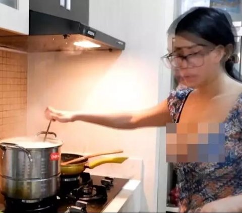 7 Portraits of Tisya Erni's Simple Kitchen at Home, Now Accused of Being a Konglomerat's Pelakor