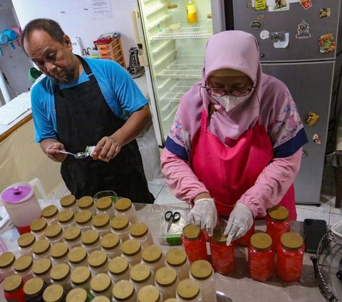 FOTO: Ramadan Membawa Berkah Bagi UMKM Kuliner Kolang-kaling, Produksi Naik Dua Kali Lipat