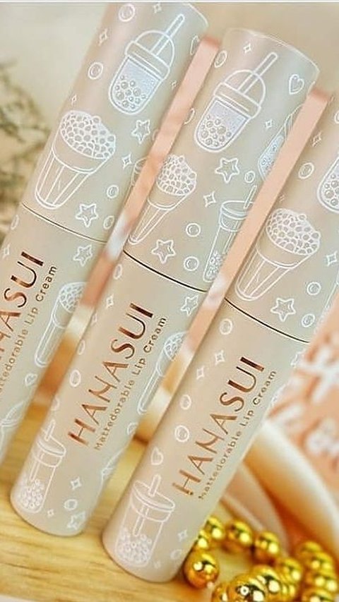 Hanasui Mattedorable Lip Cream Boba Edition<br>