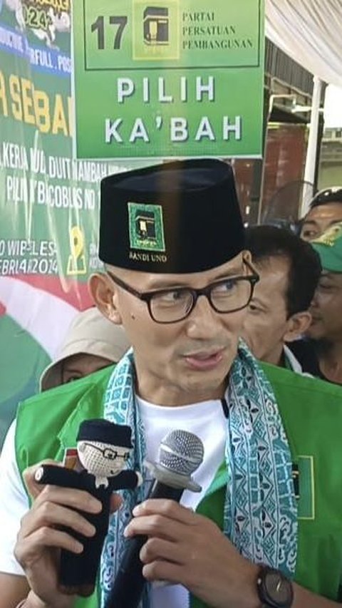 Klaim PPP Lolos Senayan, Sandiaga Minta Kader Fokus Kawal Suara