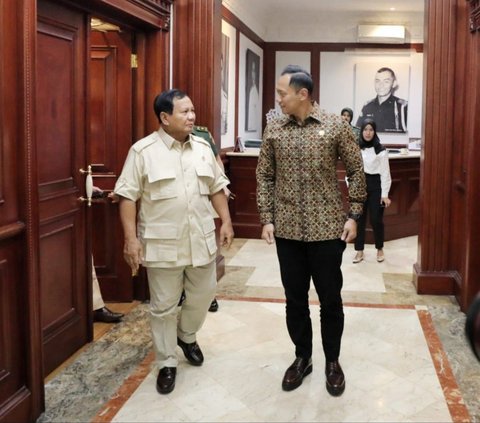 Ditanya soal Kabinet Baru, AHY: Saya Sudah Menghadap Pak Prabowo