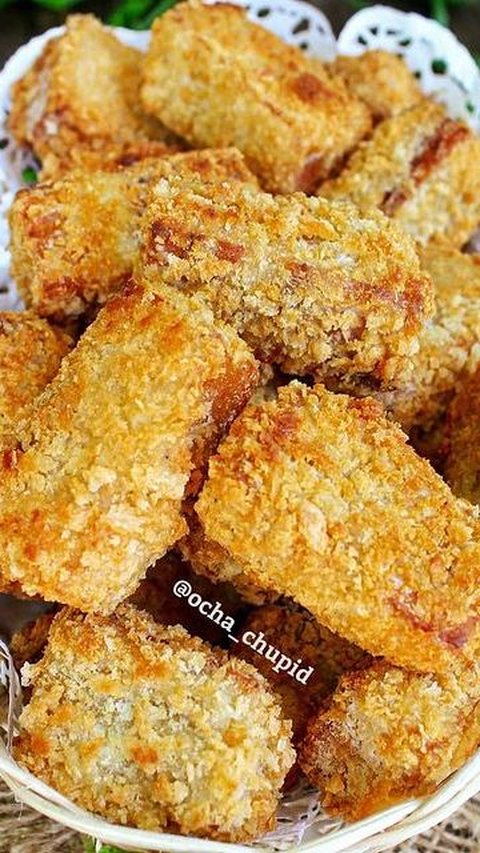 6. Cara Membuat Nugget Ayam Tanpa Kukus & Oven<br>