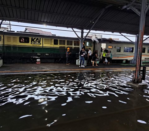 Semarang Banjir, Empat Perjalanan Kereta Api Relasi Solobalapan Batal