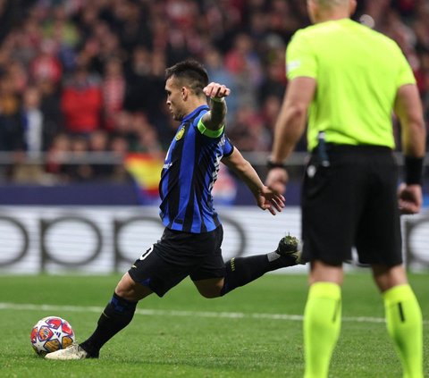 FOTO: Momen Dramatis Atletico Madrid Tumbangkan Inter Milan Lewat Adu Penalti