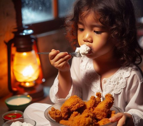 Anak yang Belajar Puasa Tidak Disarankan Berbuka dan Sahur dengan Junk Food