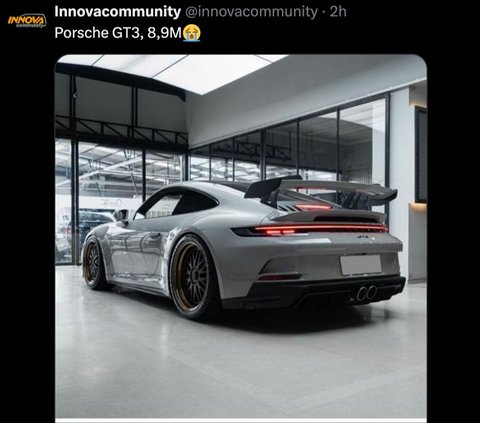 Mobil Xpander Nyelonong ke Showroom Mobil Mewah, Porsche Rp8,9 Miliar Ringsek Ditabrak