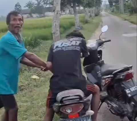 Viral Aksi Pemuda Balap Liar, Ditegur Warga Malah Nangis