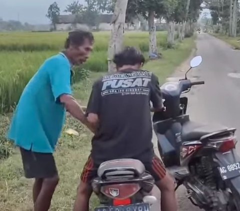 Viral Aksi Pemuda Balap Liar, Ditegur Warga Malah Nangis