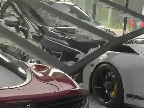 Viral Xpander Crashes Showroom, Porsche Rp8.9 Billion Becomes the Victim