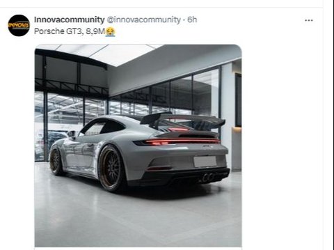 Viral Xpander Crashes Showroom, Porsche Rp8.9 Billion Becomes the Victim