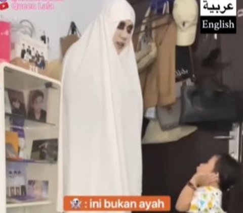 Momen Kocak Anak Kecil Ketemu 'Hantu' di Dalam Rumah, Ngaku Tak Takut Eh Malah Baca Doa Mau Makan