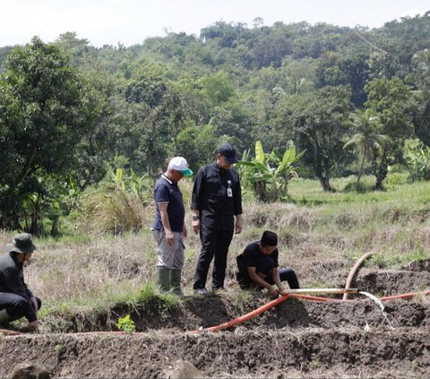 Kejar Produksi dan Tanam dua kali, Kementan Bantu Petani di Sukabumi Irigasi Perpompaan