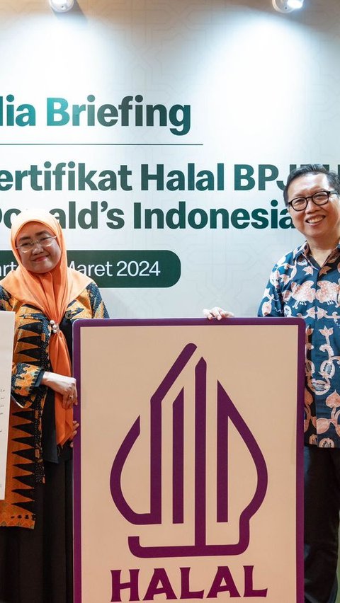 McD Indonesia Jadi Resto Pertama Kantongi Sertifikat Halal Sepanjang Masa BPJPH Kemenag