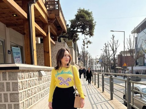 10 Gaya Shandy Aulia saat Liburan di Korea Selatan, Penampilannya Makin Cantik dan Glowing