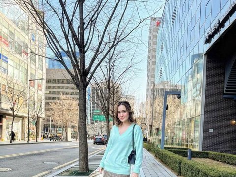 10 Gaya Shandy Aulia saat Liburan di Korea Selatan, Penampilannya Makin Cantik dan Glowing