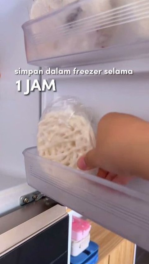 Simpan di Freezer Selama 1 Jam