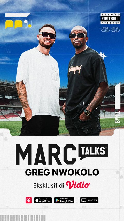 Premiere on Vidio, Footballer Marc Klok Becomes Presenter in New MARC TALKS Episode