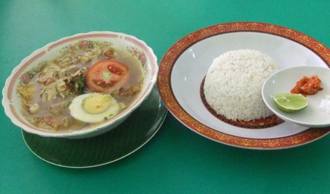 3. Soto: Nasinya Dipisah vs Tidak Dipisah