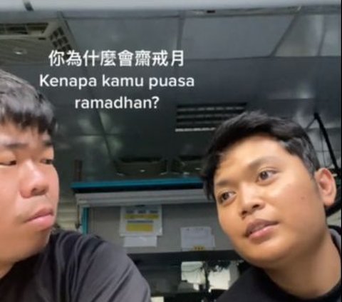 While Eating, This Man Asks His Muslim Friend the Reason for Fasting, Here's His Answer