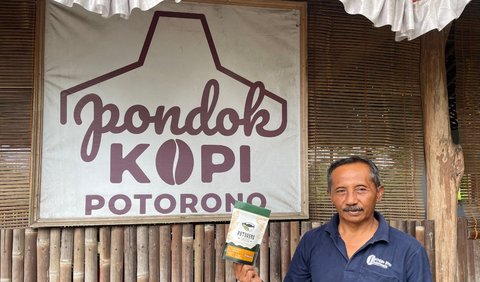 Kopi Potorono Dapat Bantuan Berupa Kemasan Kopi dari BRI