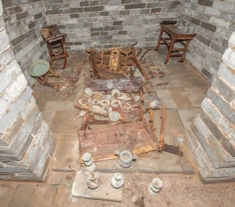 Arkeolog China Temukan Makam Mewah Sosok Penting Era Dinasti Ming, Peti Mati dan Benda Pemakamannya Masih Utuh