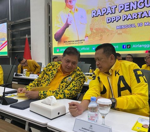 Bukan Jokowi dan Gibran, DPD Golkar DKI Jakarta Dukung Airlangga Jadi Ketum Lagi