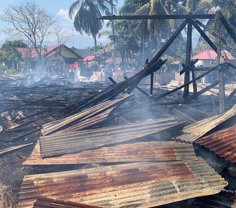 Asrama Polisi di Aceh Besar Terbakar