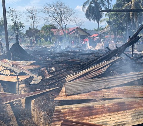 Asrama Polisi di Aceh Besar Terbakar