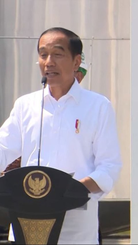 Cara Kocak Presiden Jokowi Jelaskan Harga Beras Mahal Depan Emak-Emak