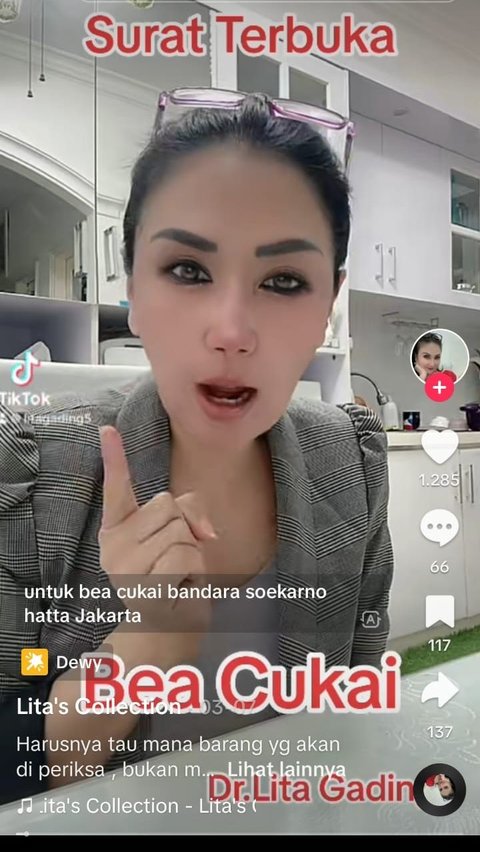 Psikolog Lita Gading Marah-Marah Petugas Bea Cukai Bandara Periksa Isi Dompet, Ini Kata Kemenkeu