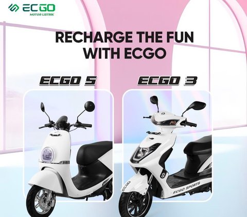 Besok, Motor Listrik dari ECGO Dijual dengan Harga Rp6,9 Juta Bisa Beli di E-Commerce