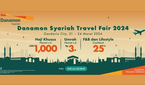 Cari Agen Travel Haji & Umrah yang Tepat di Danamon Syariah Travel Fair 2024<br>