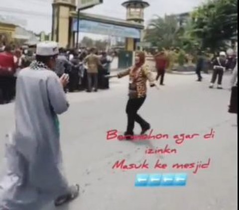 Beredar video seorang warga Labuanbatu, Sumatera Utara bernama Marhan Harahap meninggal dunia usai diduga ditahan oleh seorang petugas keamanan saat kunjungan Presiden Jokowi di Masjid Agung Rantauprapat, Jumat (15/3) lalu.