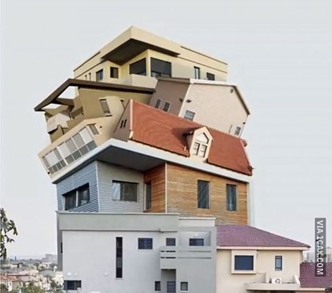 10 Portraits of Bizarre Buildings That Make Visitors Tremble, Feels Like a Dare to Enter